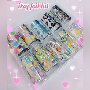 ITZY Nail Foil Kit 1/$15, 2/$25, 3/$30, 4/$35.$5 each additional!
